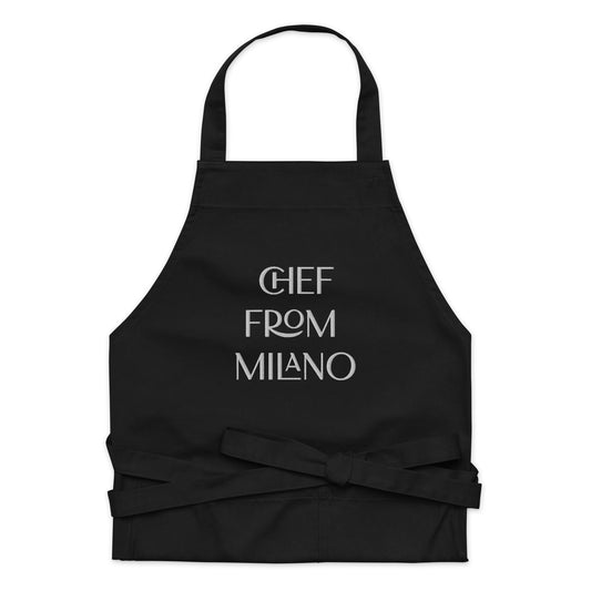 CHEF FROM MILANO Organic cotton apron