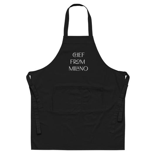 CHEF FROM MILANO Organic cotton apron