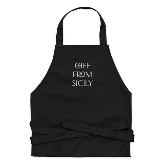 CHEF FROM SICILY Organic cotton apron