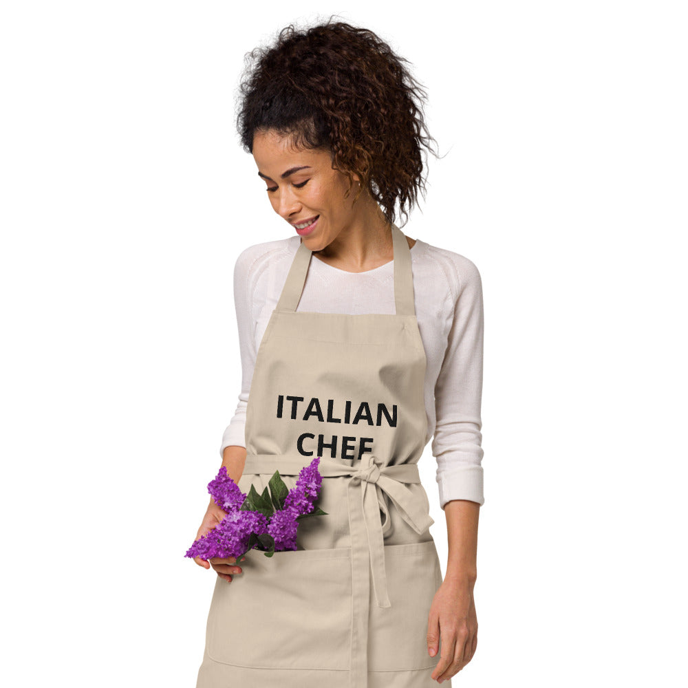 ITALIAN CHEF-Organic cotton apron