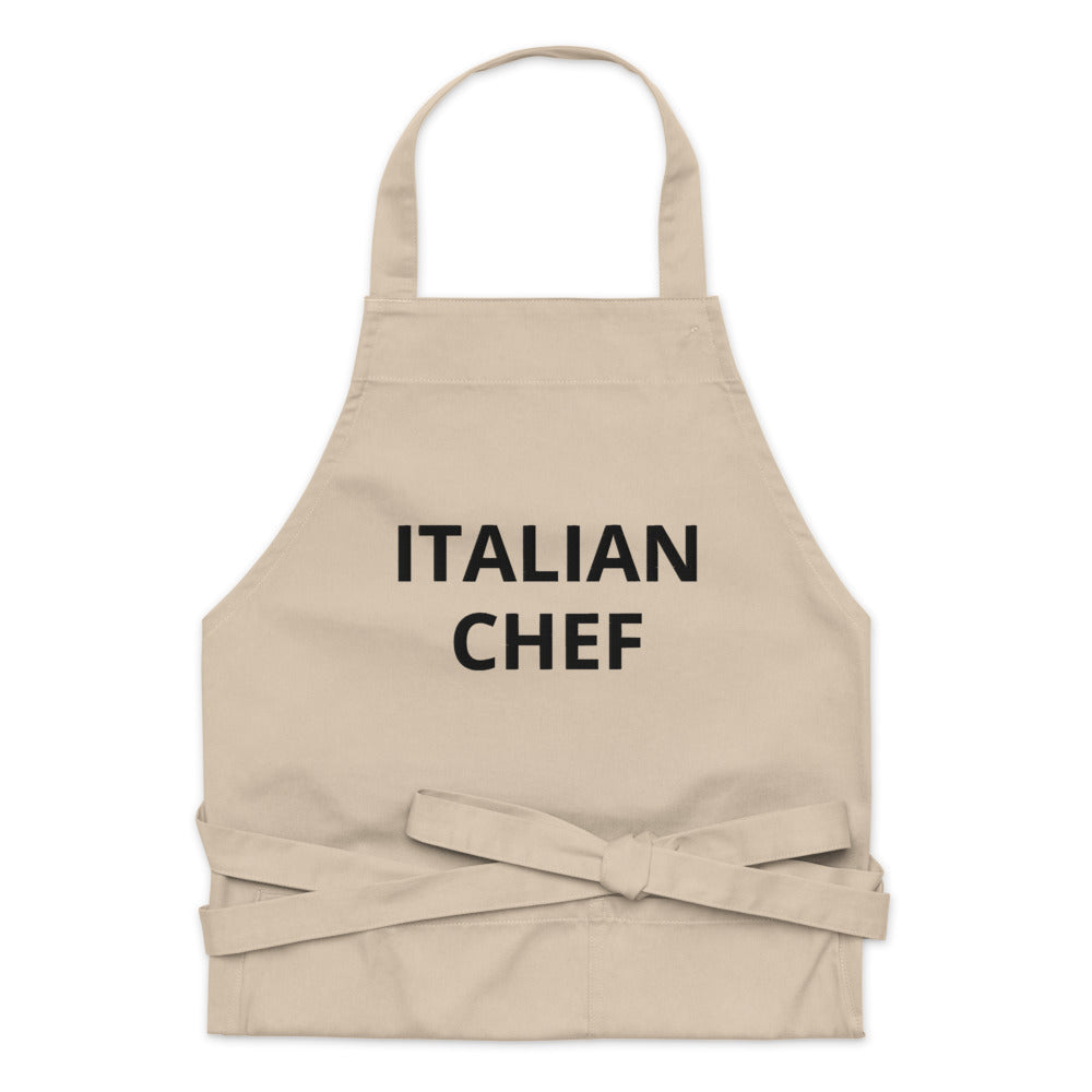 ITALIAN CHEF-Organic cotton apron