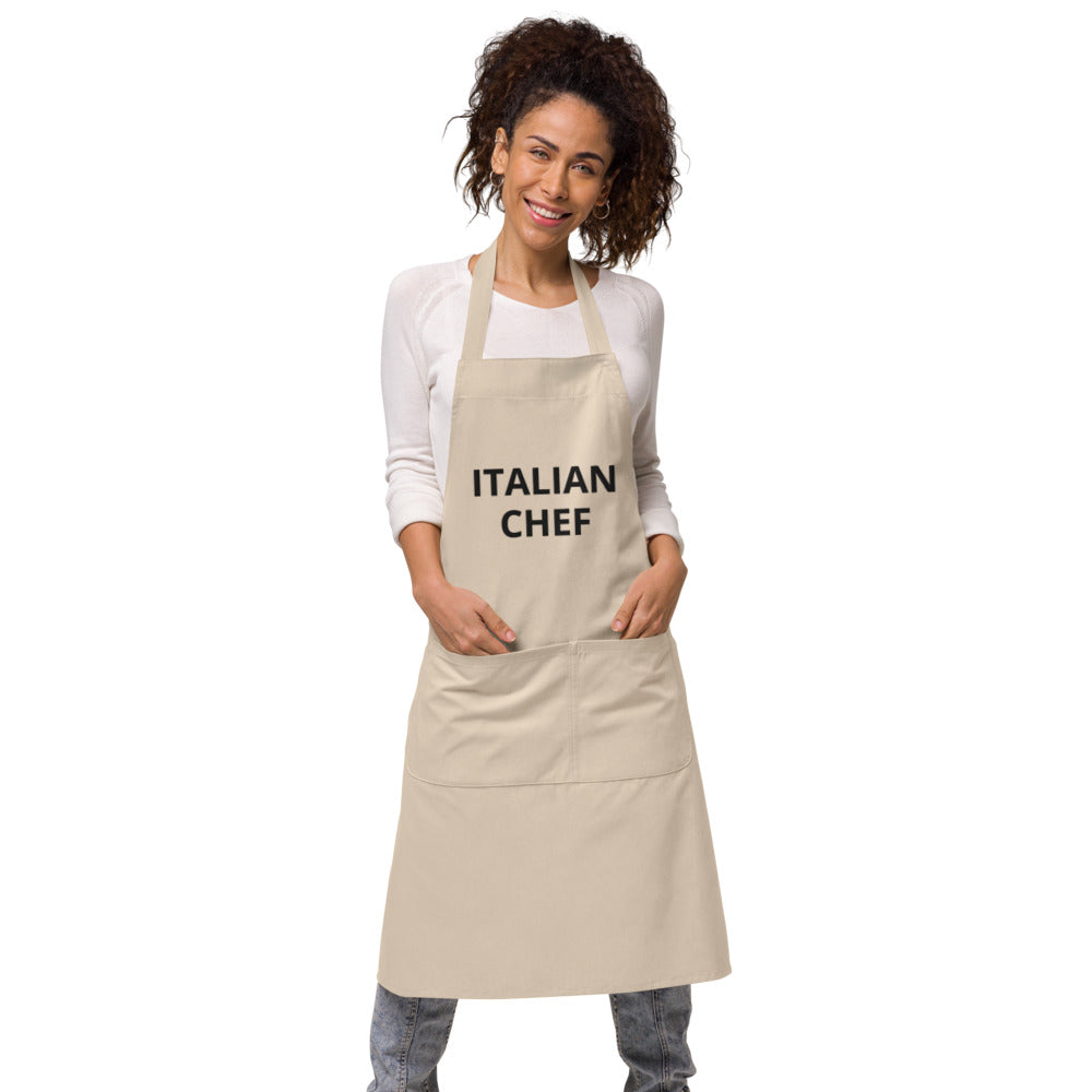 ITALIAN CHEF-Organic cotton apron