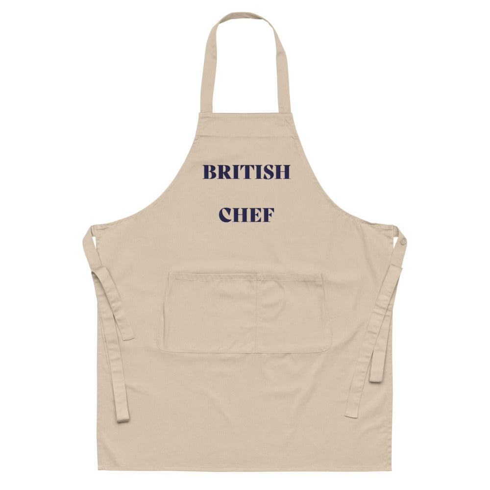 BRITISH CHEF-Organic cotton apron