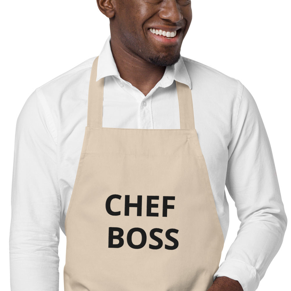 CHEF BOSS Organic cotton apron