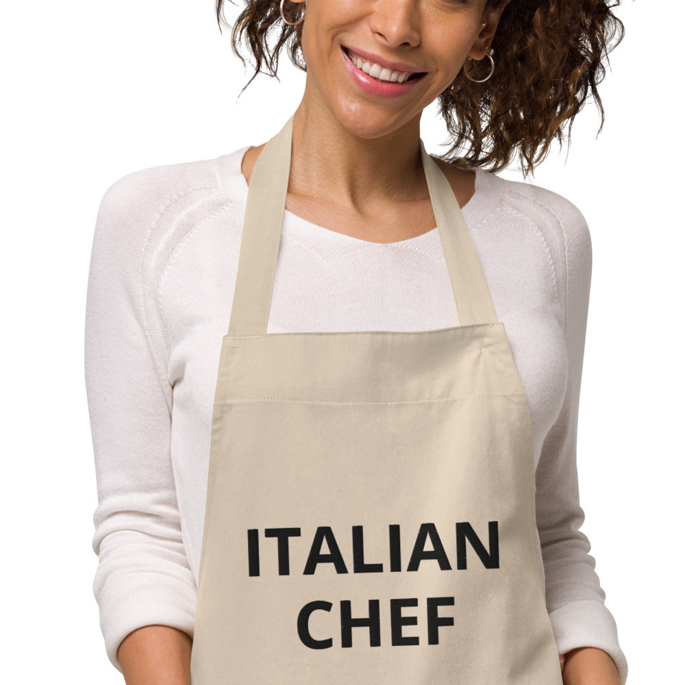 ITALIAN CHEF-Organic cotton apron