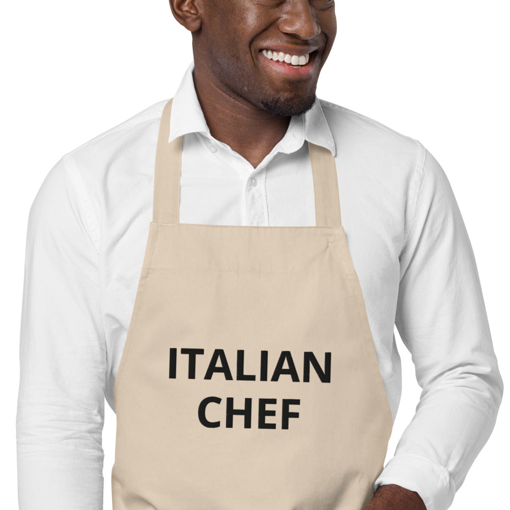 ITALIAN CHEF-Organic cotton apron