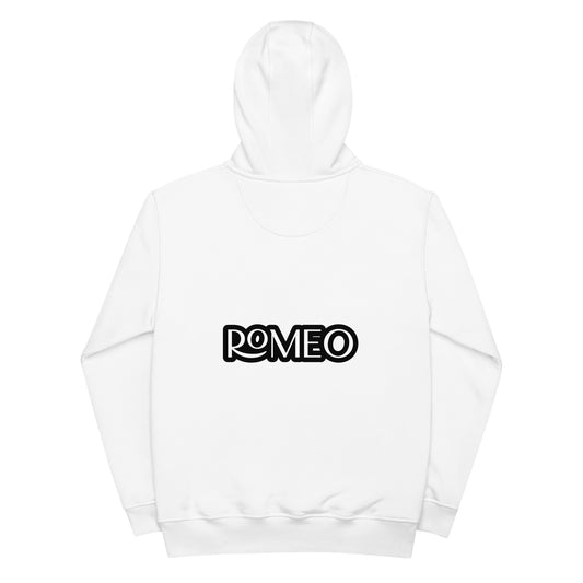 ROMEO WORD ON BACK OF Premium eco hoodie