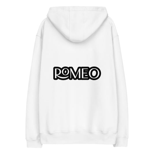 ROMEO WORD ON BACK OF Premium eco hoodie