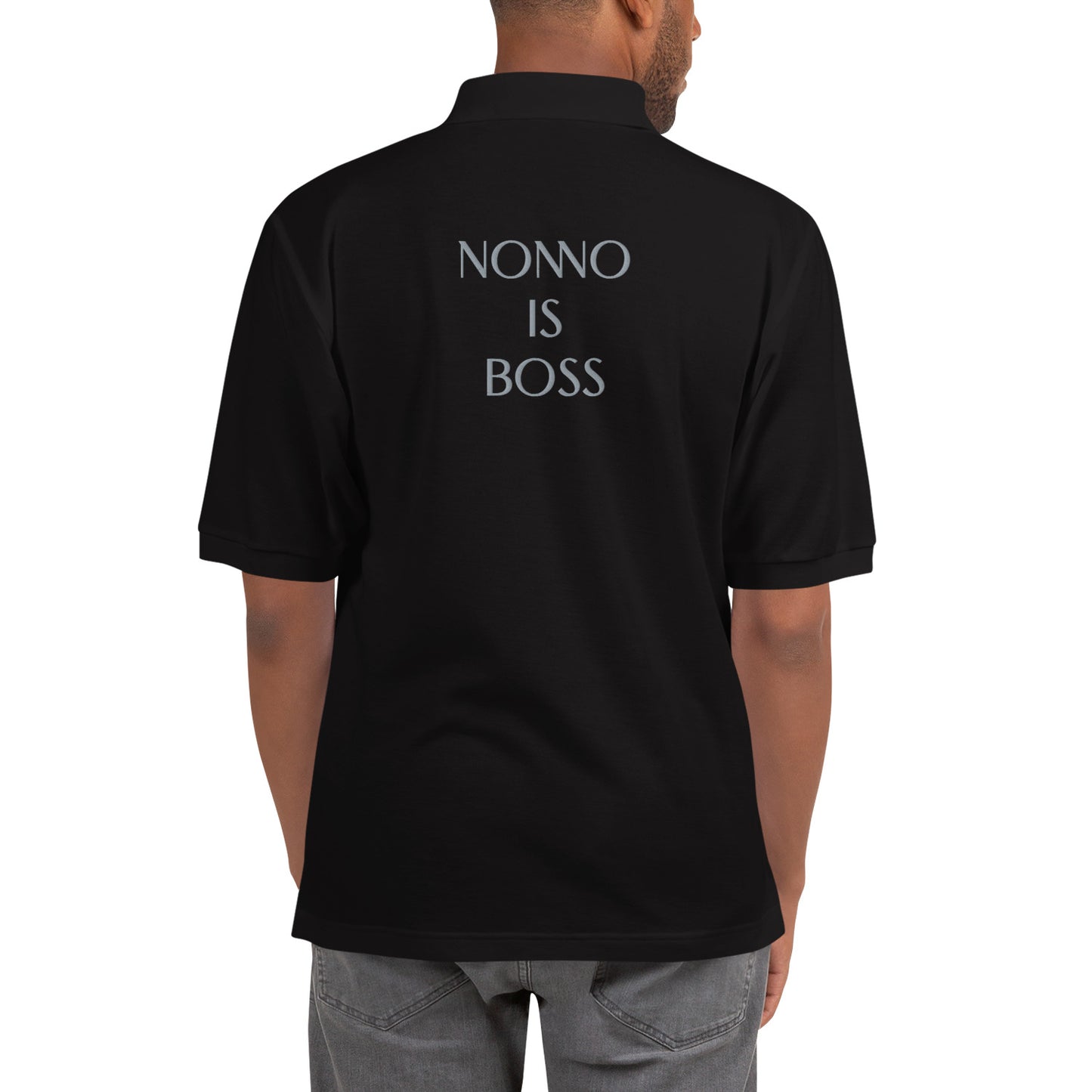 NONNO IS BOSS Men's Premium Polo