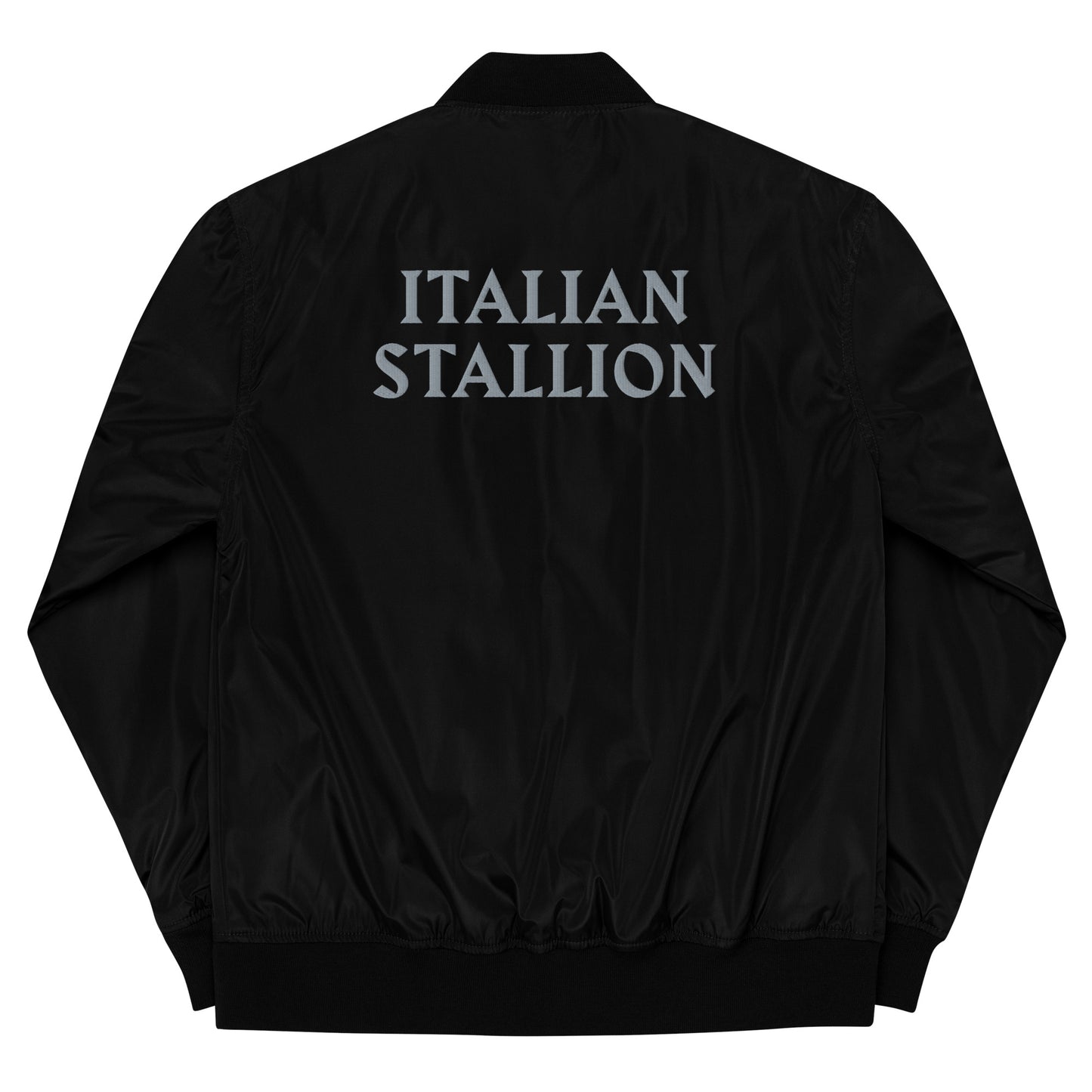 ITALIAN STALLION Premium recycled bomber jacket