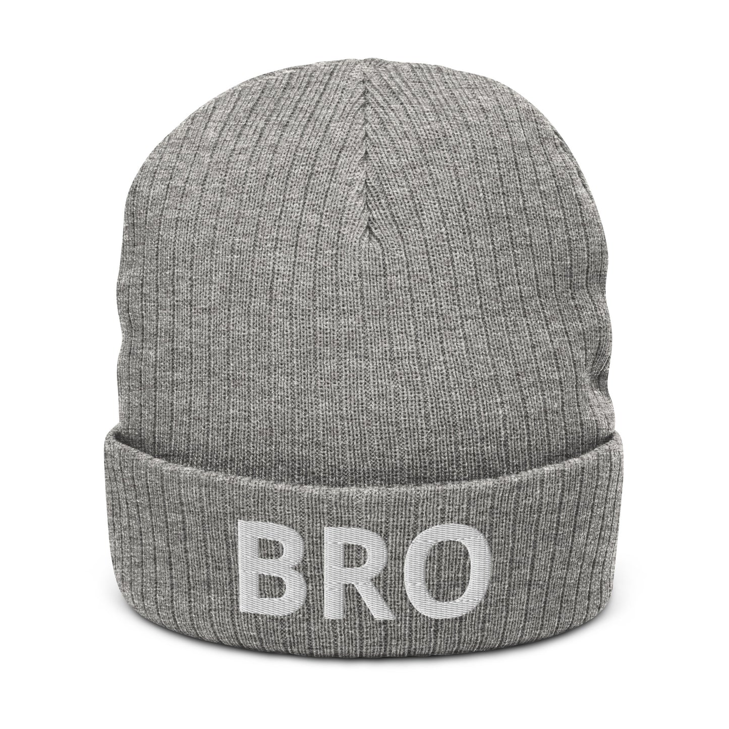 BRO Ribbed knit beanie