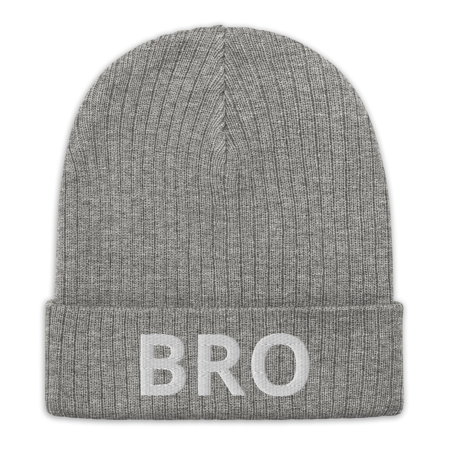 BRO Ribbed knit beanie