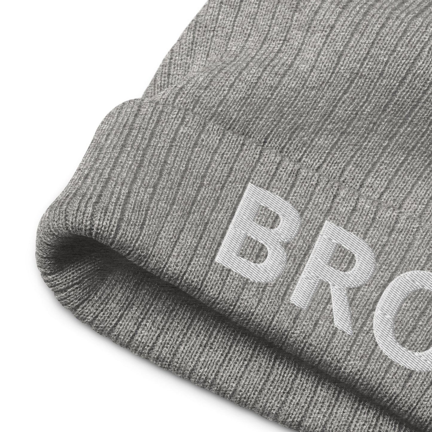 BRO Ribbed knit beanie