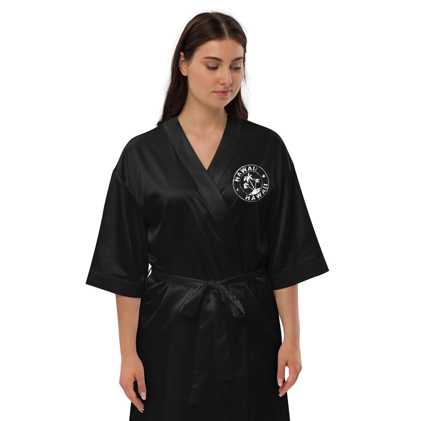 HAWAII Satin robe