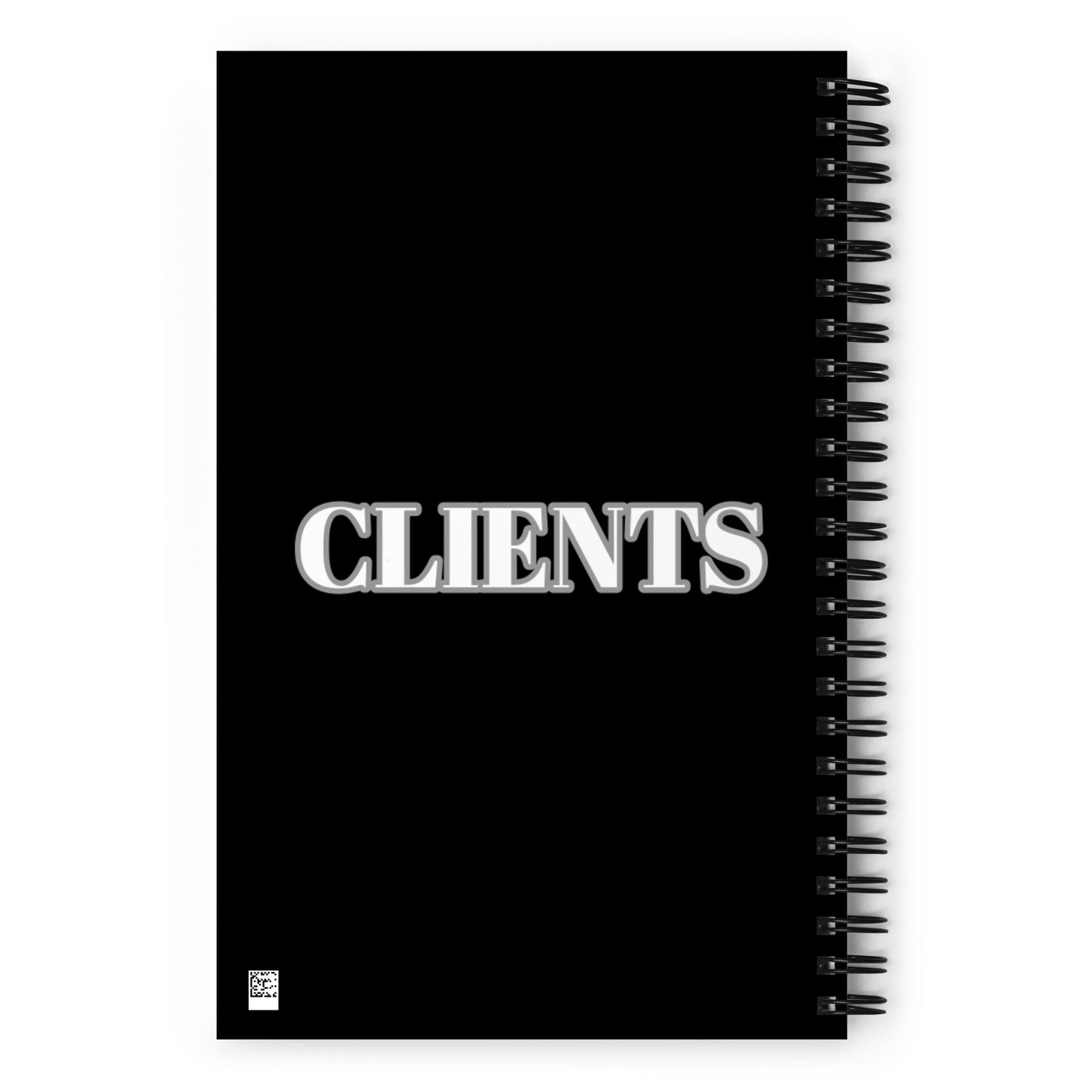 MR. FITNESS CLIENT Spiral notebook