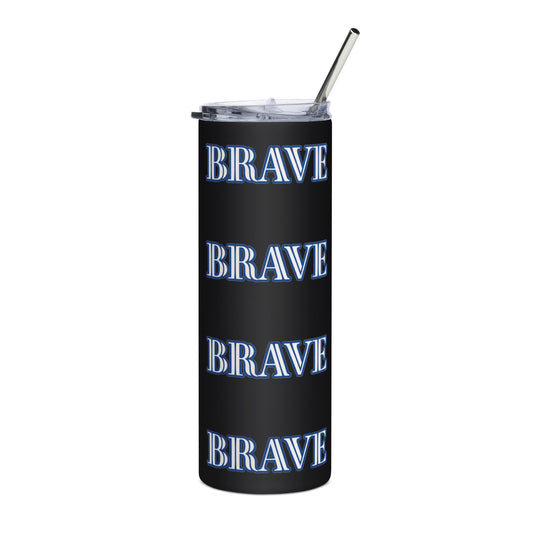 BRAVE THEME Stainless steel tumbler