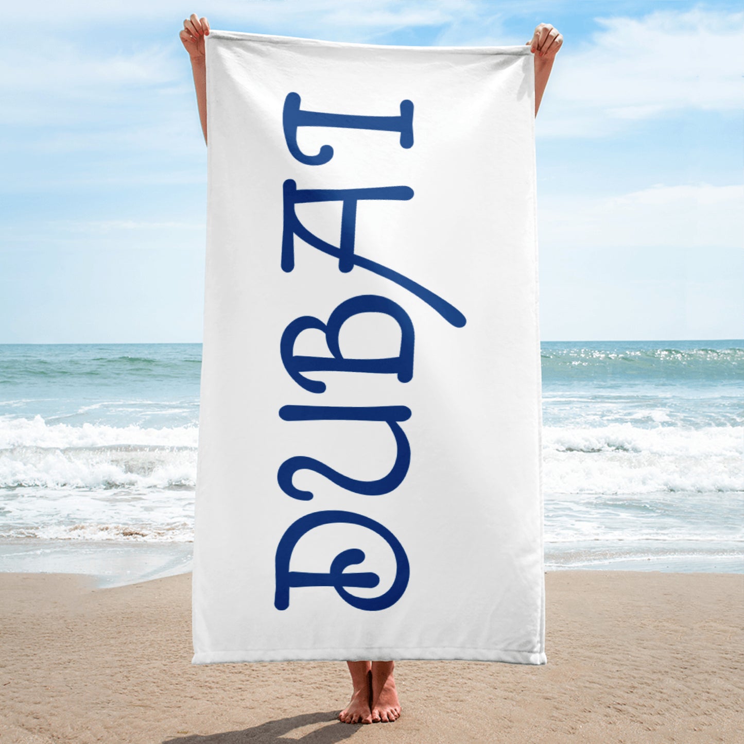 DUBAI Towel FRONT COVER