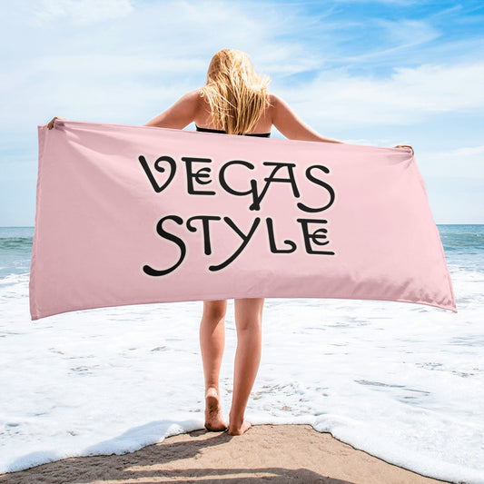 VEGAS STYLE PINK Towel