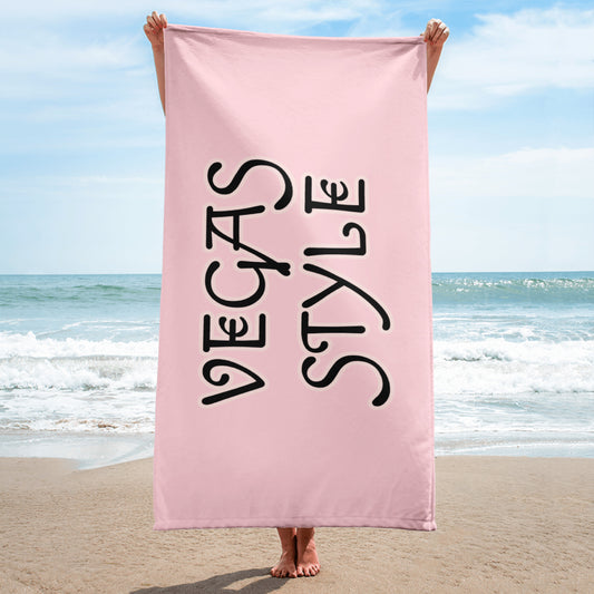 VEGAS STYLE PINK Towel