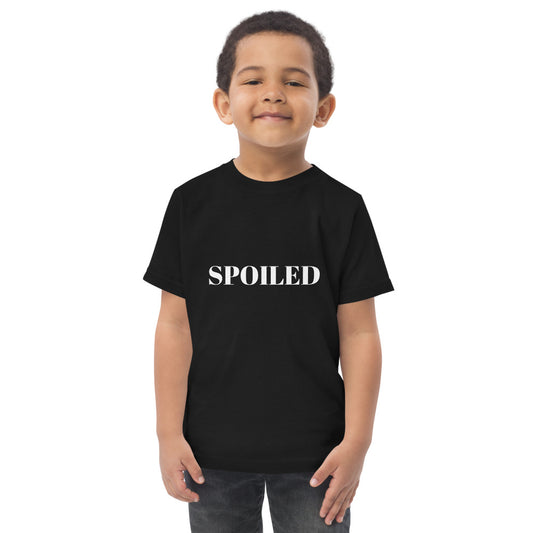 SPOILED-Toddler jersey t-shirt