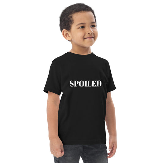 SPOILED-Toddler jersey t-shirt