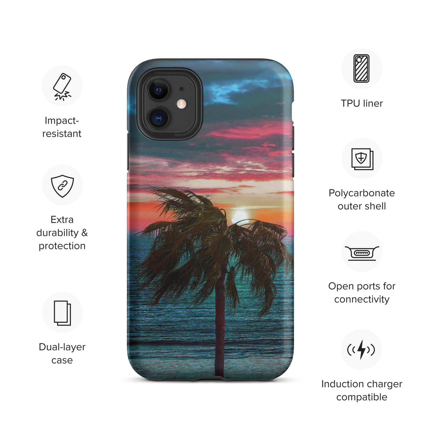 HAWAII SCENE Tough iPhone case