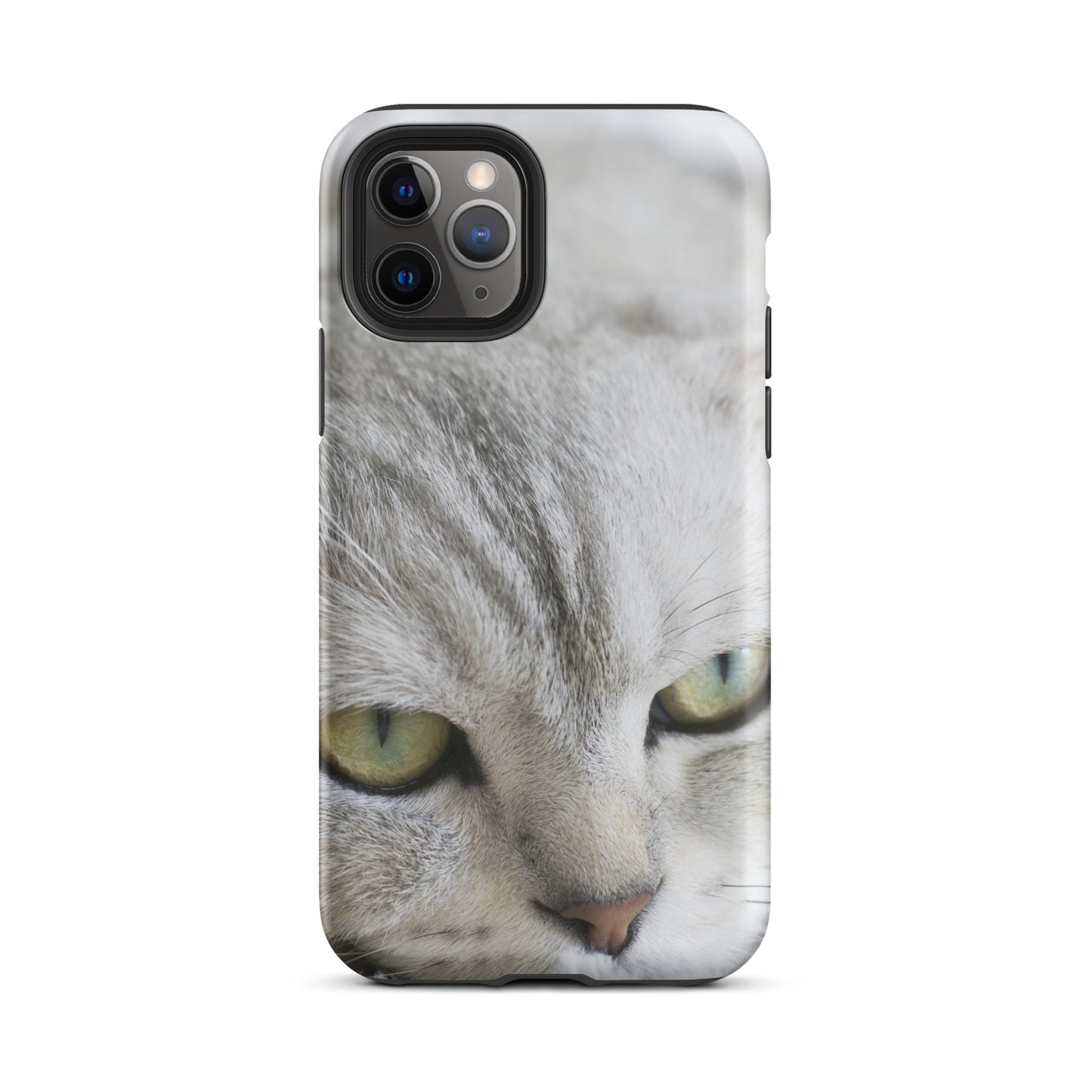 CAT BOUTIQUE-------CAT WITH YELLOW EYES Tough iPhone case