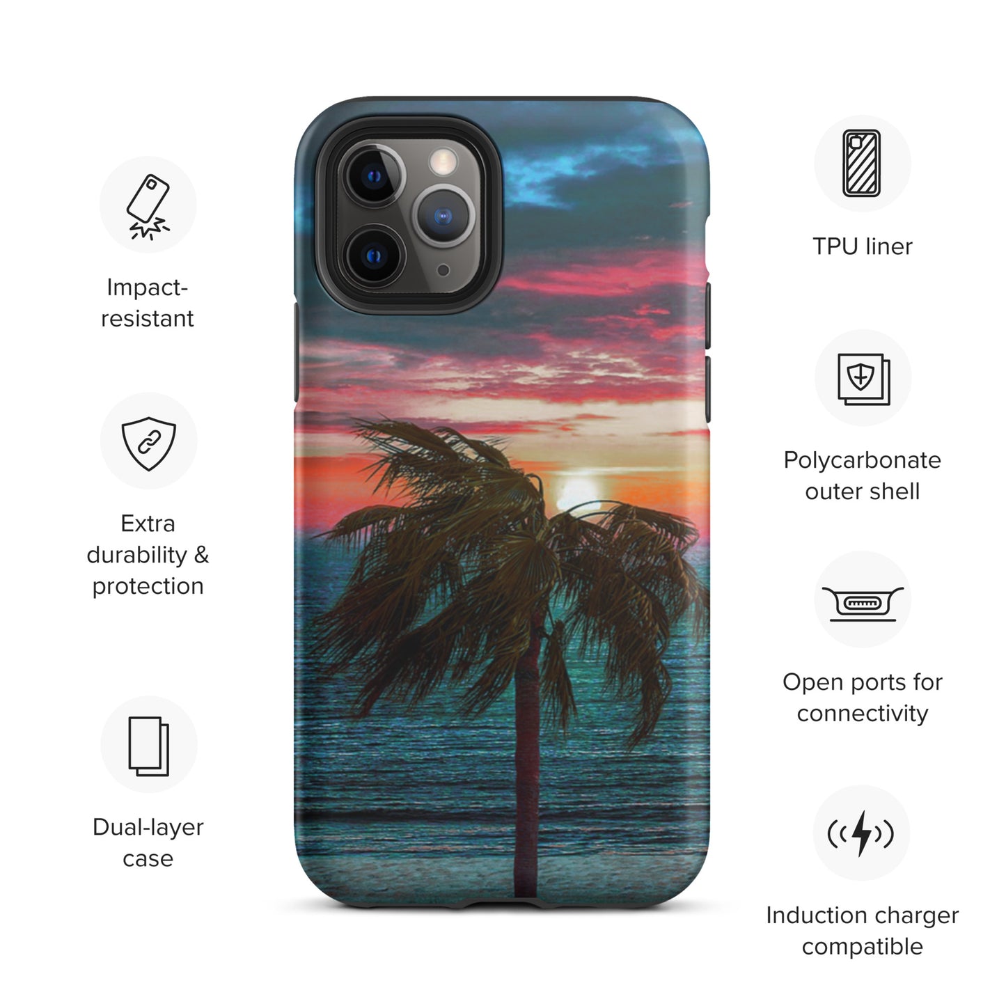 HAWAII SCENE Tough iPhone case