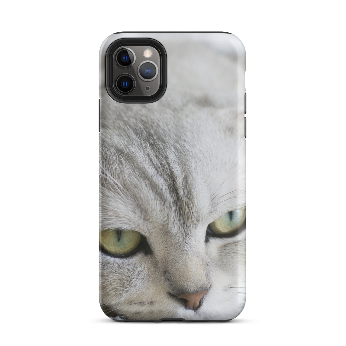 CAT BOUTIQUE-------CAT WITH YELLOW EYES Tough iPhone case