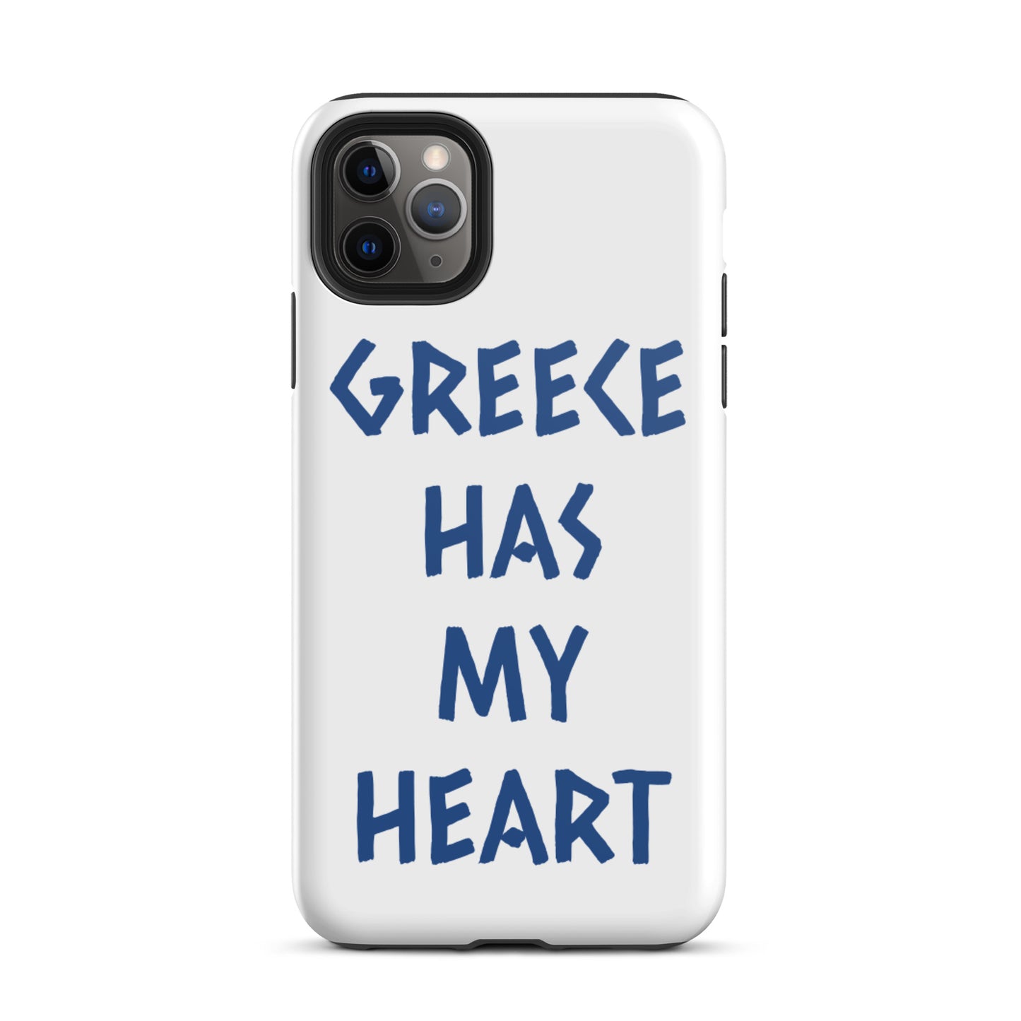 GREECE HAS MY HEART Tough iPhone case