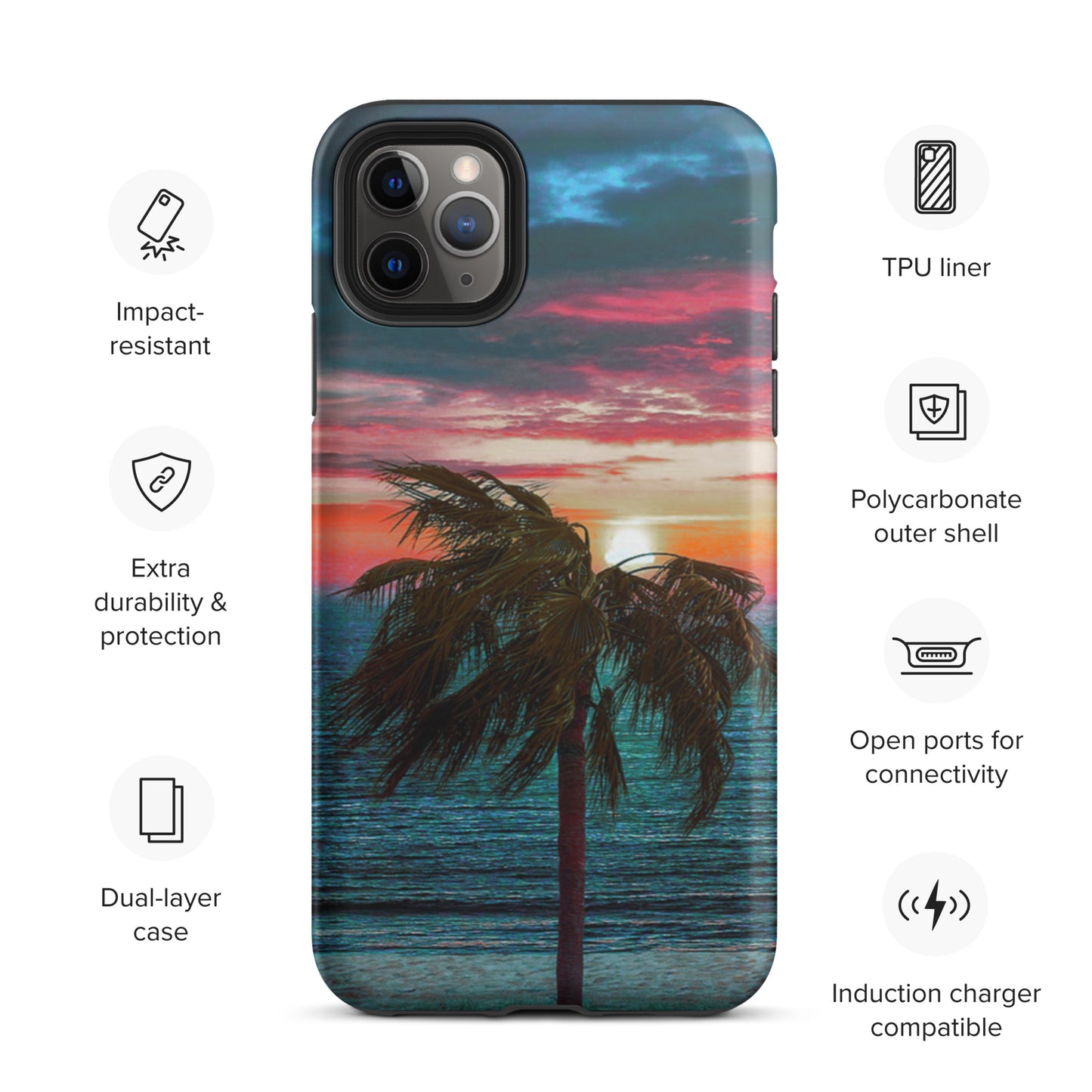 HAWAII SCENE Tough iPhone case