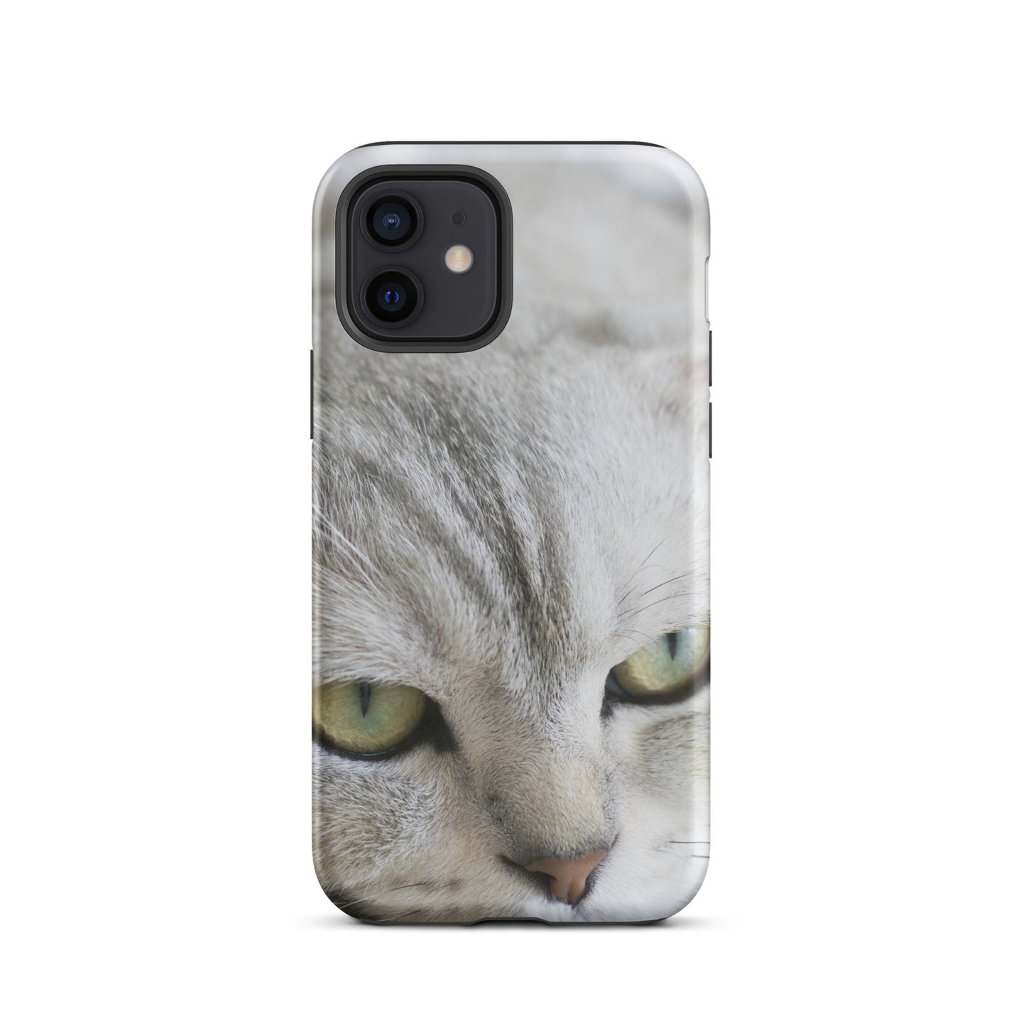 CAT BOUTIQUE-------CAT WITH YELLOW EYES Tough iPhone case