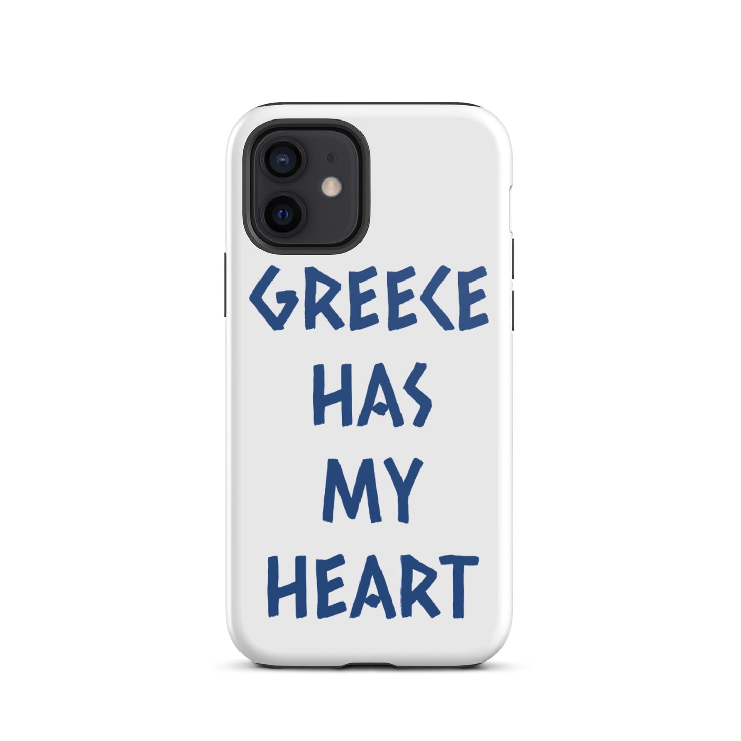 GREECE HAS MY HEART Tough iPhone case