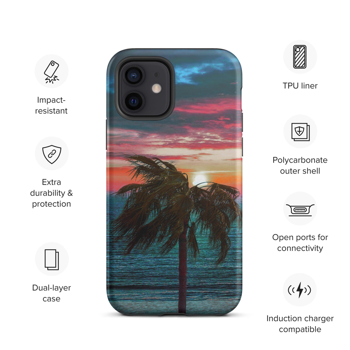 HAWAII SCENE Tough iPhone case