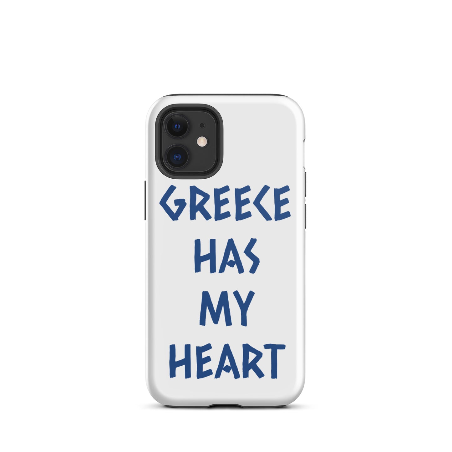 GREECE HAS MY HEART Tough iPhone case