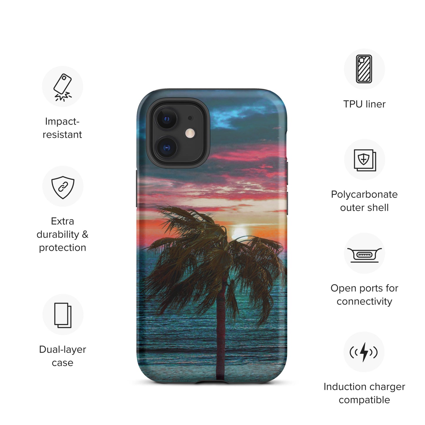 HAWAII SCENE Tough iPhone case