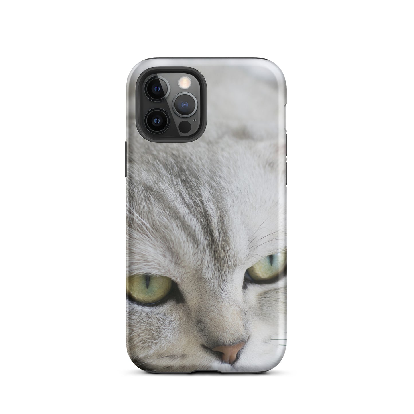 CAT BOUTIQUE-------CAT WITH YELLOW EYES Tough iPhone case