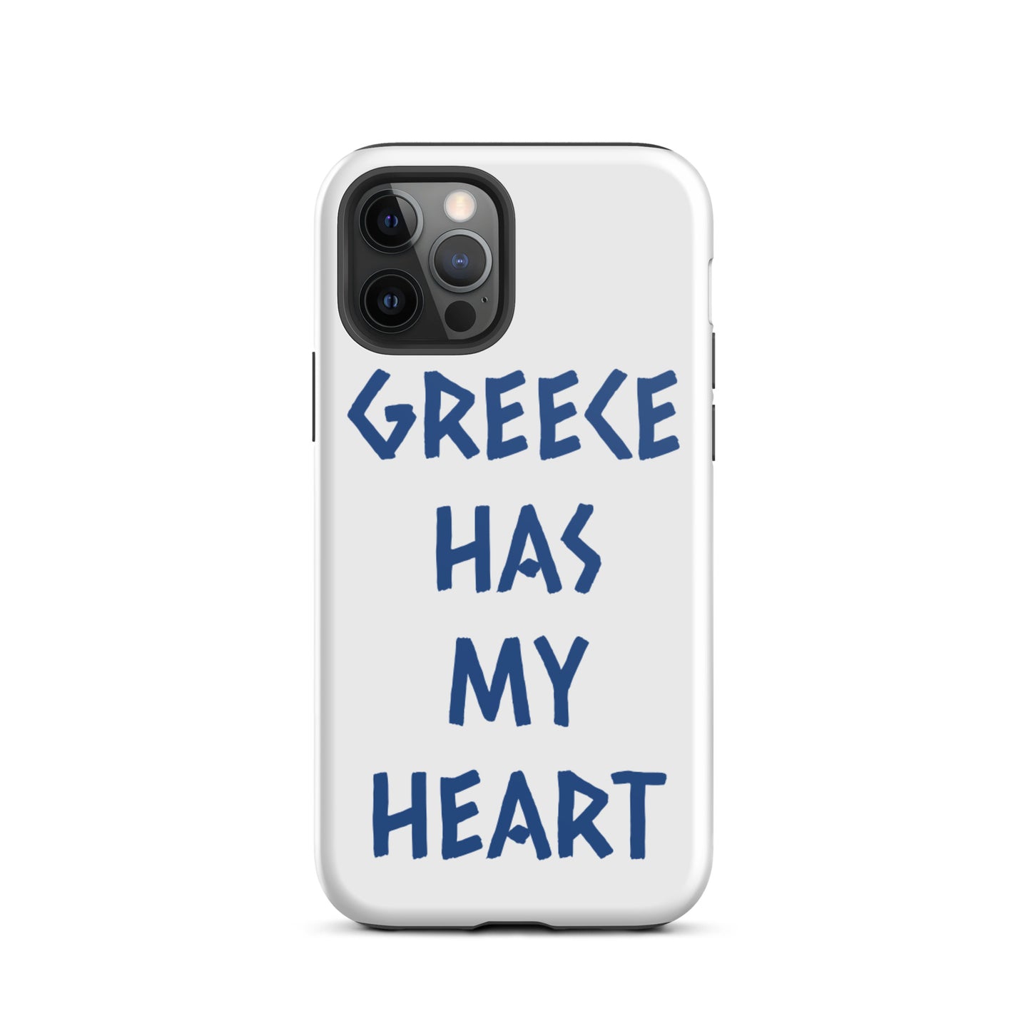 GREECE HAS MY HEART Tough iPhone case