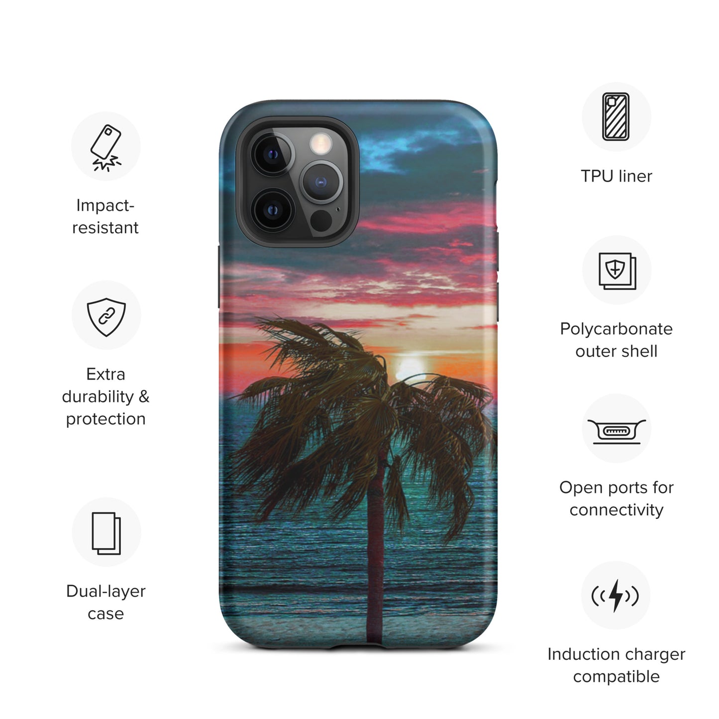 HAWAII SCENE Tough iPhone case