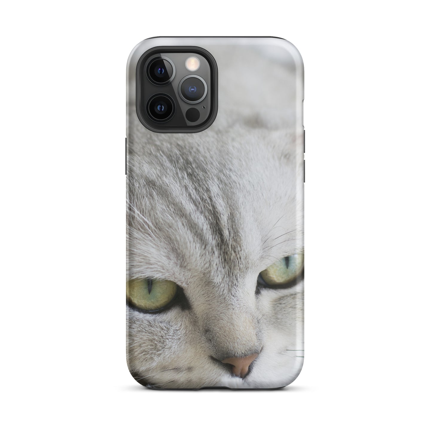 CAT BOUTIQUE-------CAT WITH YELLOW EYES Tough iPhone case