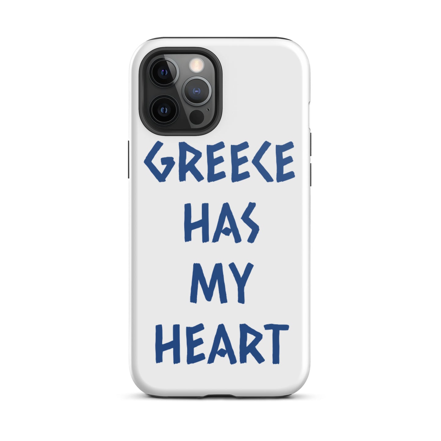 GREECE HAS MY HEART Tough iPhone case