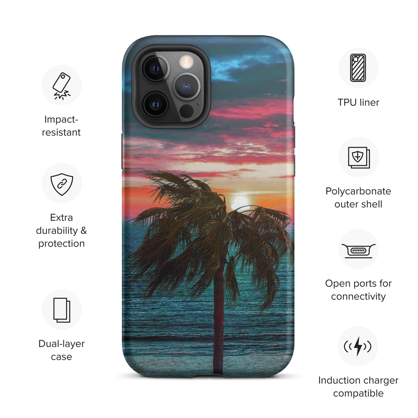 HAWAII SCENE Tough iPhone case