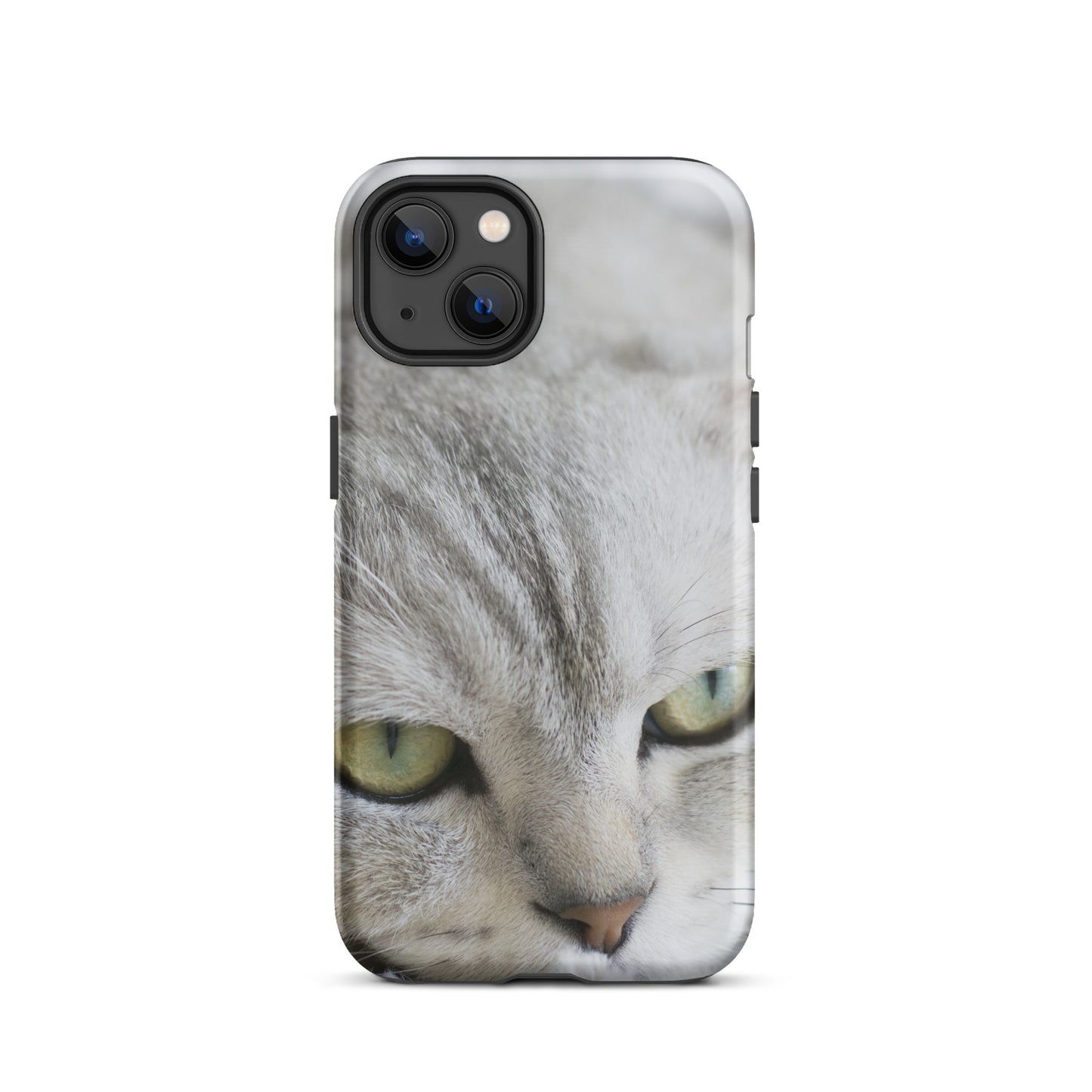 CAT BOUTIQUE-------CAT WITH YELLOW EYES Tough iPhone case