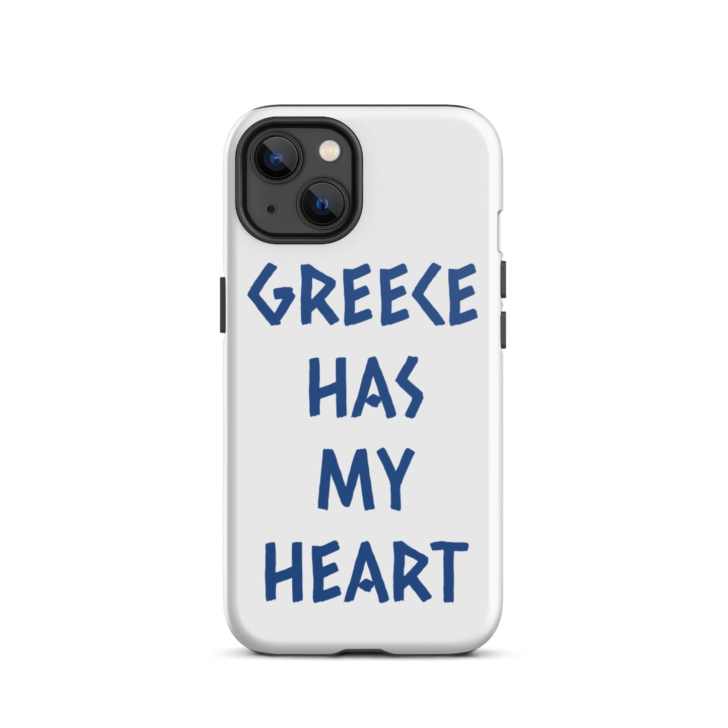 GREECE HAS MY HEART Tough iPhone case