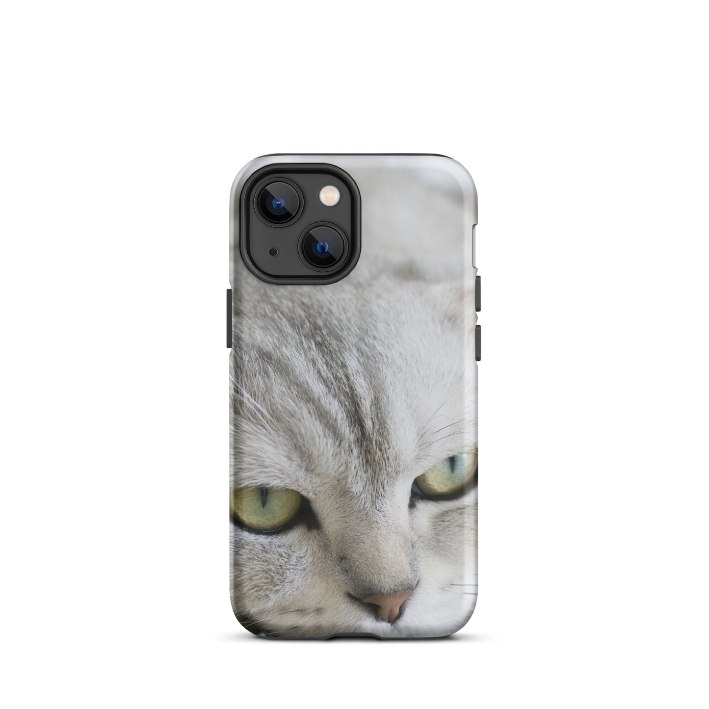 CAT BOUTIQUE-------CAT WITH YELLOW EYES Tough iPhone case