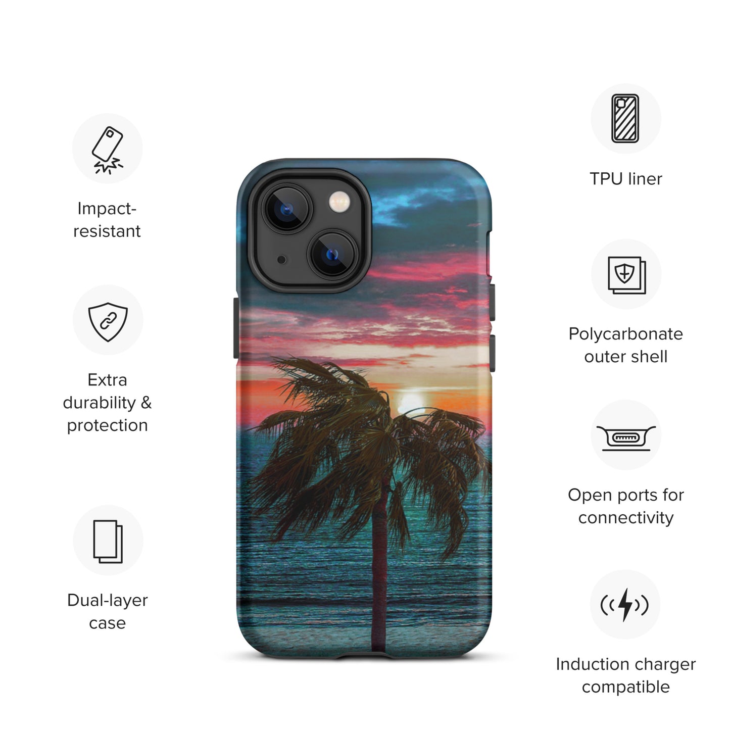 HAWAII SCENE Tough iPhone case