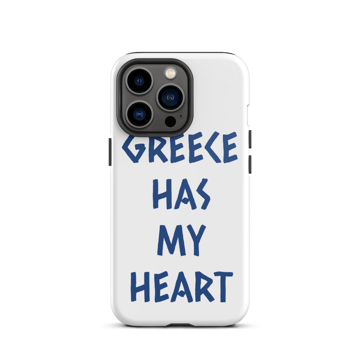 GREECE HAS MY HEART Tough iPhone case