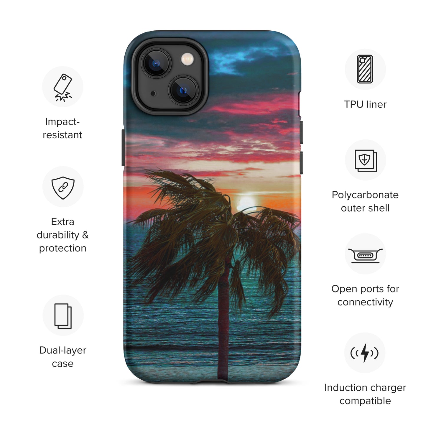 HAWAII SCENE Tough iPhone case