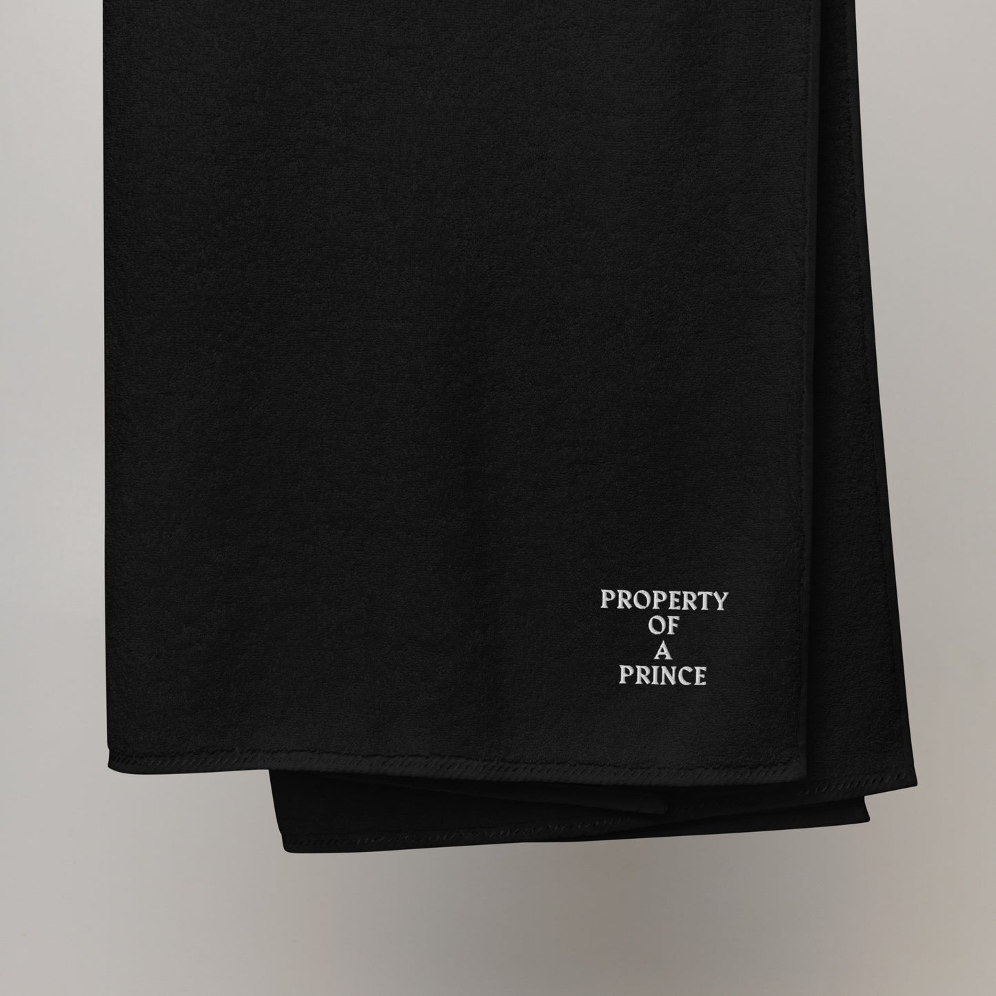 PROPERTY OF A PRINCE Turkish cotton towel