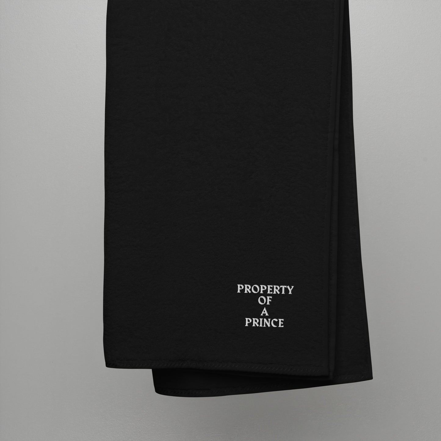 PROPERTY OF A PRINCE Turkish cotton towel